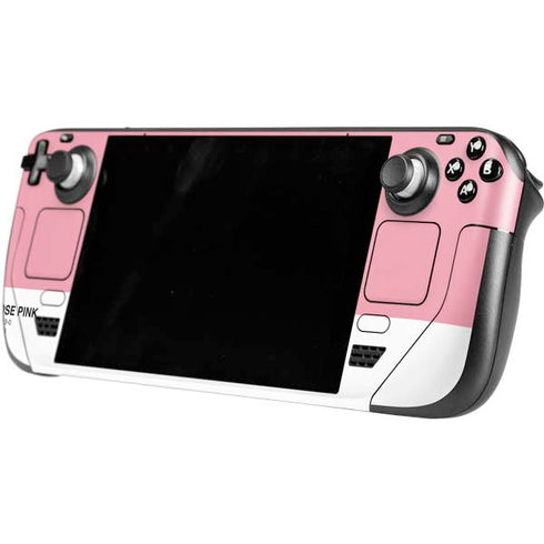 Rose Pink Color Palette Steam Deck Handheld Gaming Computer OLED Skin