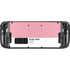 Rose Pink Color Palette Steam Deck Handheld Gaming Computer OLED Skin