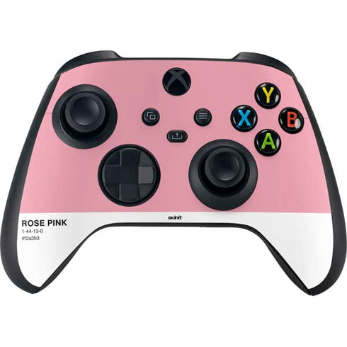 Rose Pink Color Palette XBox Series X Digital Edition Bundle Skin