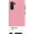 Rose Pink Color Palette Galaxy Cases