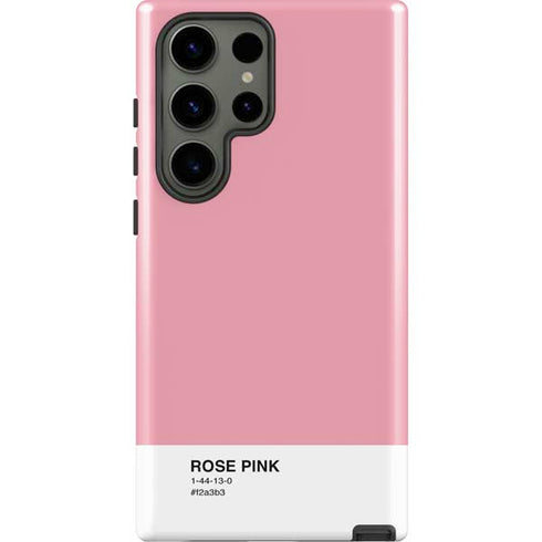Rose Pink Color Palette Galaxy S23 Ultra Pro Case