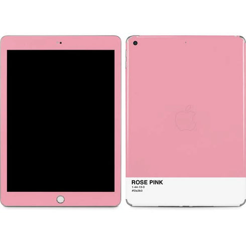 Rose Pink Color Palette Apple iPad Skin