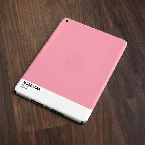 Rose Pink Color Palette Apple iPad Skin