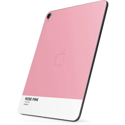 Rose Pink Color Palette Apple iPad Pro Skin