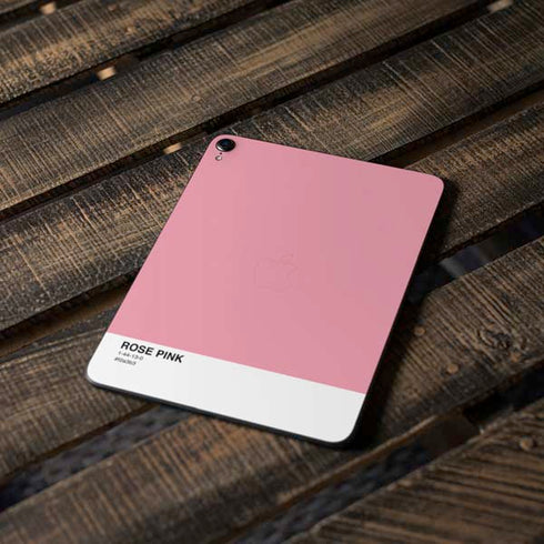 Rose Pink Color Palette Apple iPad Pro Skin