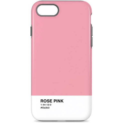 Rose Pink Color Palette iPhone Cases
