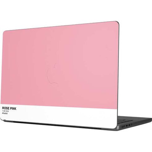 Rose Pink Color Palette Apple MacBook Pro 14-inch Skin