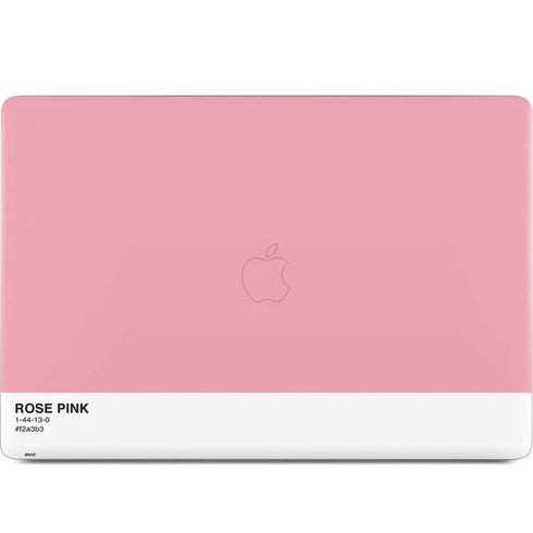 Rose Pink Color Palette MacBook Skins