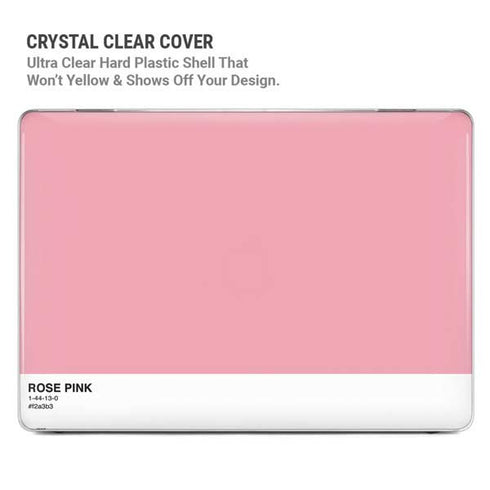 Rose Pink Color Palette MacBook Cases
