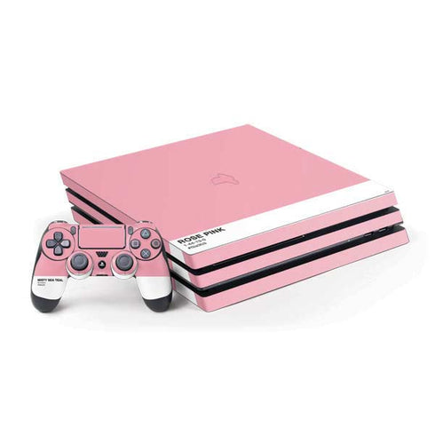 Rose Pink Color Palette PlayStation PS4 Skins