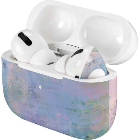 Rose Quartz & Serenity Abstract AirPods Skins