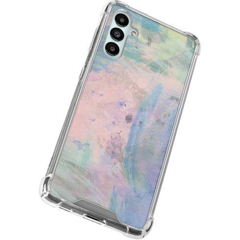 Rose Quartz & Serenity Abstract Gabb Phone 4 Clear Case
