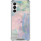 Rose Quartz & Serenity Abstract Galaxy A16 5G Clear Case