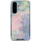 Rose Quartz & Serenity Abstract Galaxy A36 5G Clear Case