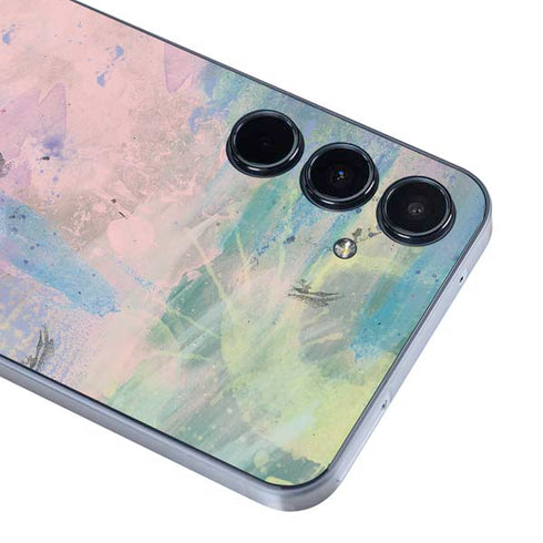 Rose Quartz & Serenity Abstract Galaxy A55 5G Skin
