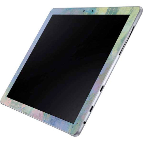 Rose Quartz & Serenity Abstract Galaxy Book 12in Skin