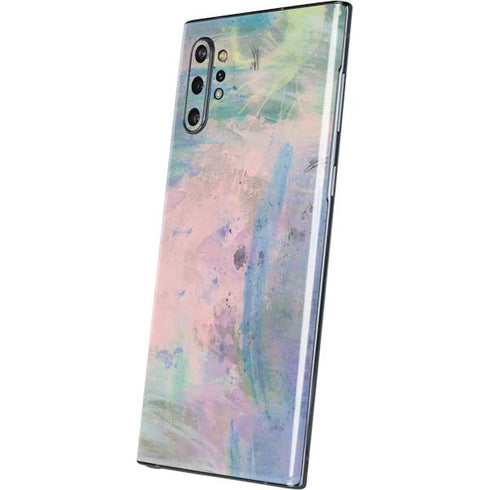 Rose Quartz & Serenity Abstract Galaxy Note 10 Plus Skin