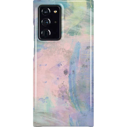 Rose Quartz & Serenity Abstract Galaxy Cases