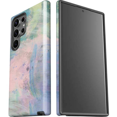 Rose Quartz & Serenity Abstract Galaxy S23 Ultra Pro Case