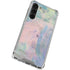 Rose Quartz & Serenity Abstract Galaxy S24 FE Clear Case