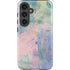 Rose Quartz & Serenity Abstract Galaxy S25 Impact Case