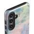 Rose Quartz & Serenity Abstract Galaxy S25 Impact Case