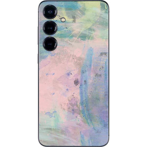 Rose Quartz & Serenity Abstract Galaxy S24 Plus Skin