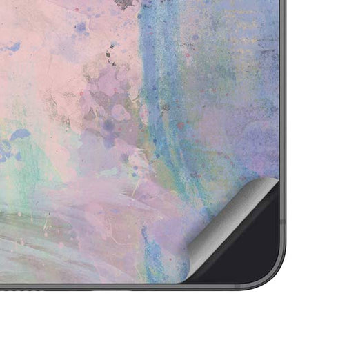 Rose Quartz & Serenity Abstract Galaxy S25 Plus Skin