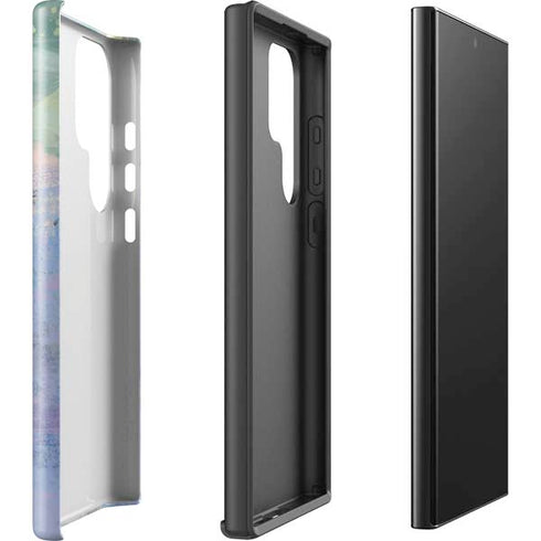 Rose Quartz & Serenity Abstract Galaxy S25 Ultra Impact Case