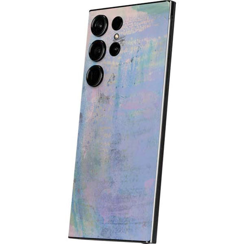Rose Quartz & Serenity Abstract Galaxy S25 Ultra Skin