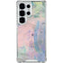 Rose Quartz & Serenity Abstract Galaxy S25 Ultra Clear Case