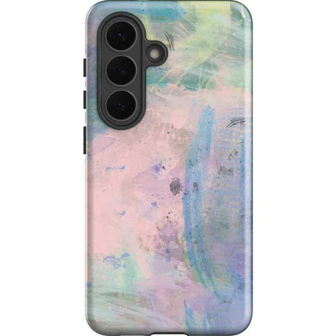 Rose Quartz & Serenity Abstract Galaxy S26 Plus Impact Case