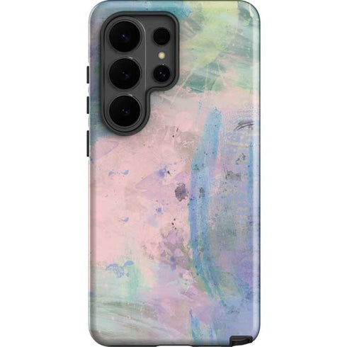 Rose Quartz & Serenity Abstract Galaxy S26 Ultra Impact Case