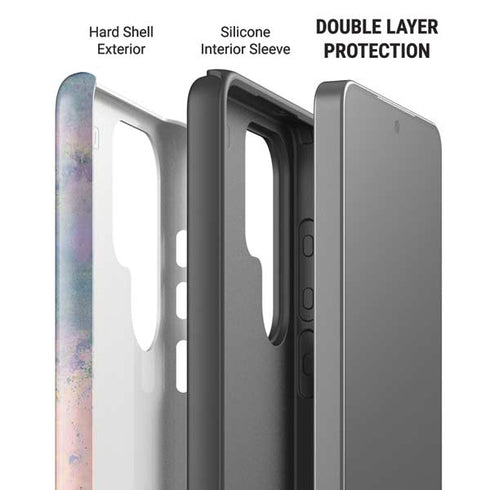 Rose Quartz & Serenity Abstract Galaxy S26 Ultra Impact Case