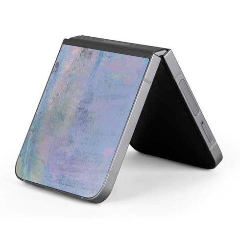 Rose Quartz & Serenity Abstract Galaxy Z Flip6 Skin