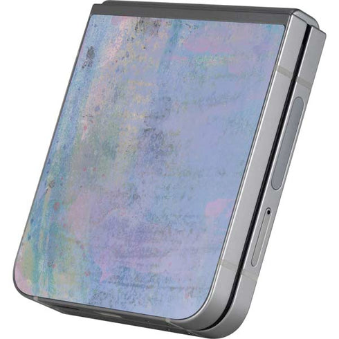 Rose Quartz & Serenity Abstract Galaxy Z Flip6 Skin