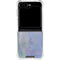 Rose Quartz & Serenity Abstract Galaxy Z Flip6 Clear Case