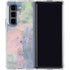 Rose Quartz & Serenity Abstract Galaxy Z Fold5 5G Clear Case