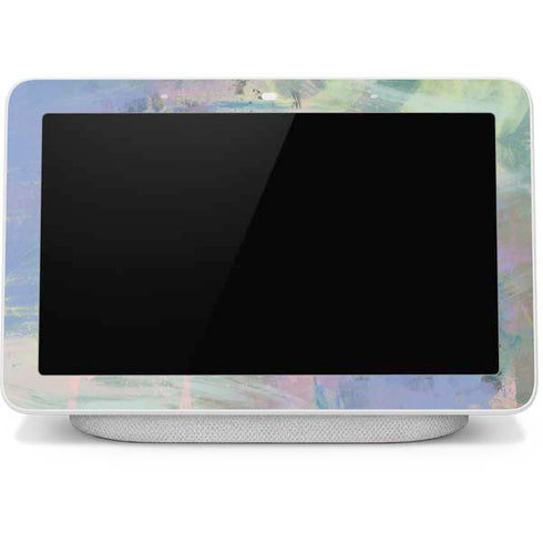 Rose Quartz & Serenity Abstract Google Home Hub Skin