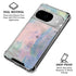 Rose Quartz & Serenity Abstract Google Pixel 10 Clear Case