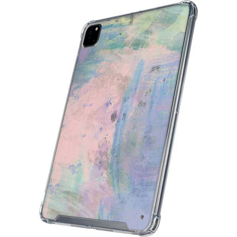 Rose Quartz & Serenity Abstract iPad Cases