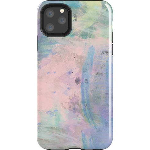 Rose Quartz & Serenity Abstract iPhone Cases