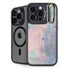 Rose Quartz & Serenity Abstract iPhone Cases