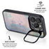 Rose Quartz & Serenity Abstract iPhone 14 Pro Max Kickstand Case