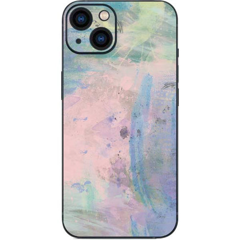Rose Quartz & Serenity Abstract iPhone Skins