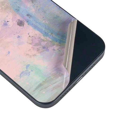 Rose Quartz & Serenity Abstract iPhone Skins