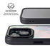 Rose Quartz & Serenity Abstract iPhone 15 Kickstand Case