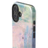Rose Quartz & Serenity Abstract iPhone 16 Impact Case