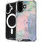 Rose Quartz & Serenity Abstract iPhone 16 Plus MagSafe Case