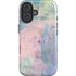 Rose Quartz & Serenity Abstract iPhone 16 Plus Magsafe Impact Case